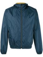 Fay Hooded Anorak Jacket, Men's, Size: Small, Blue, Polyamide