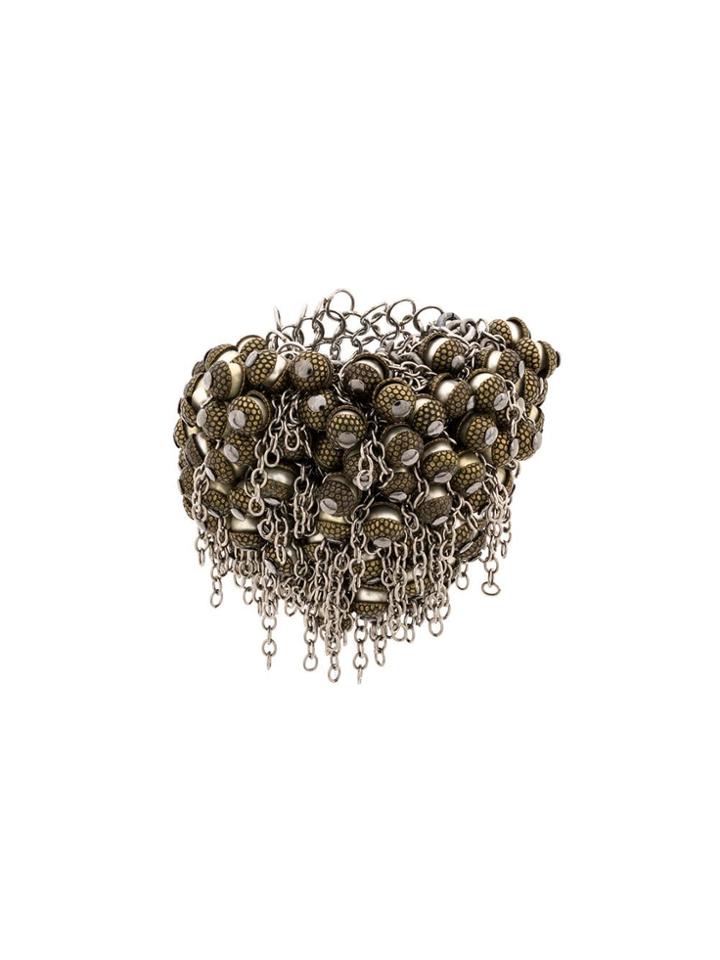 Marc Le Bihan Bag104ecru/brown - Metallic