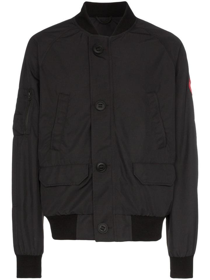 Canada Goose Faber Lightweight Bomber Jacket - Black