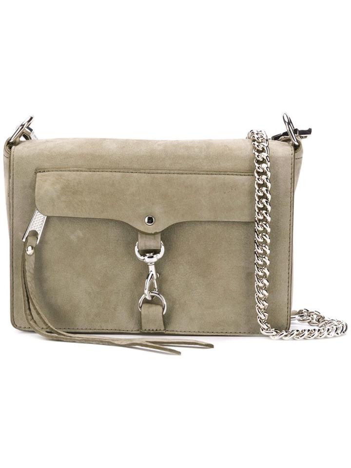 Rebecca Minkoff Lg Mab Glap Crossbody Bag - Green