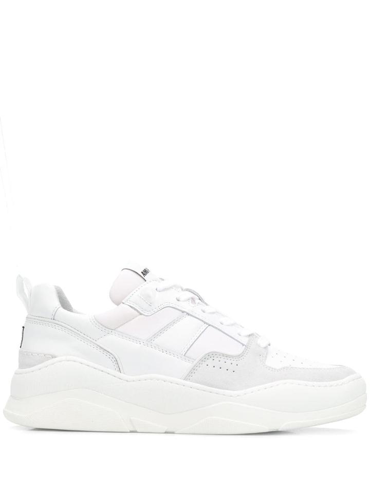 Ami Alexandre Mattiussi Thick Sole Low Sneakers - White