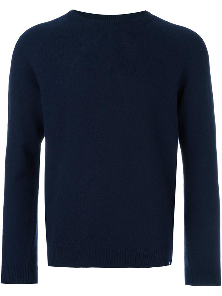 Ps By Paul Smith Crew Neck Jumper, Men's, Size: Xl, Blue, Merino