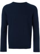 Ps By Paul Smith Crew Neck Jumper, Men's, Size: Xl, Blue, Merino