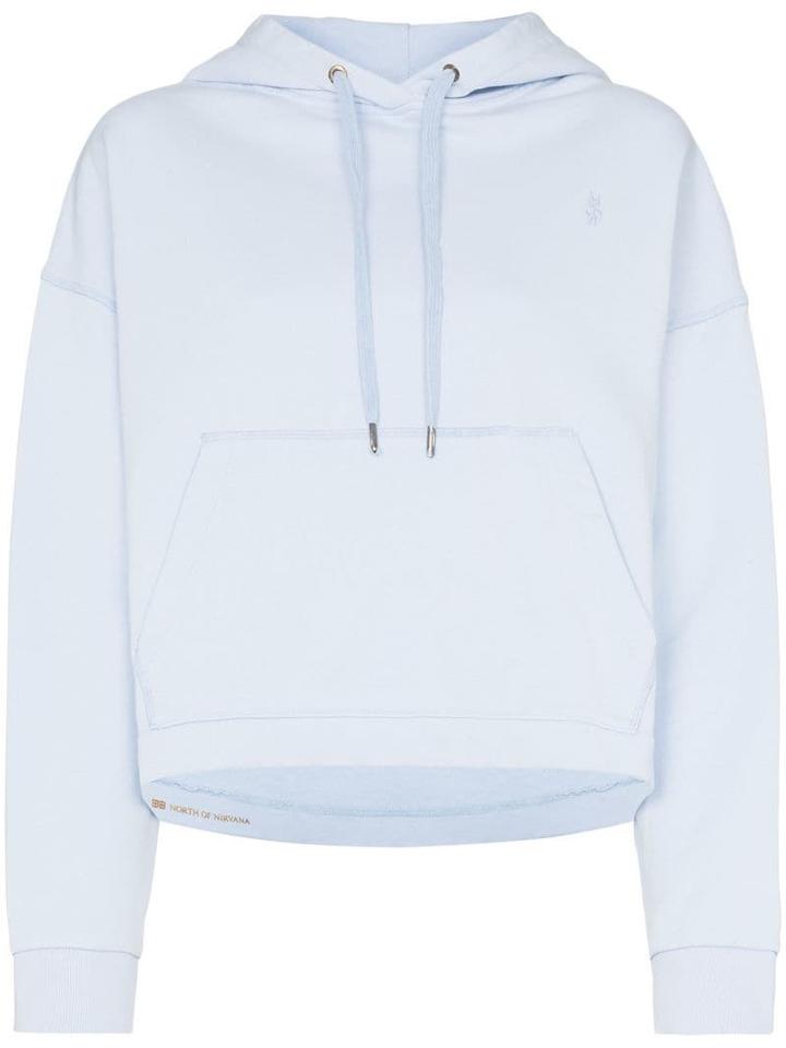 Ksubi Utopia Boxy Fit Hoodie - Blue
