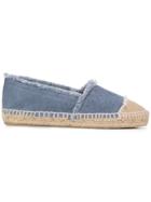 Castañer Kampala Frayed Espadrilles - Blue