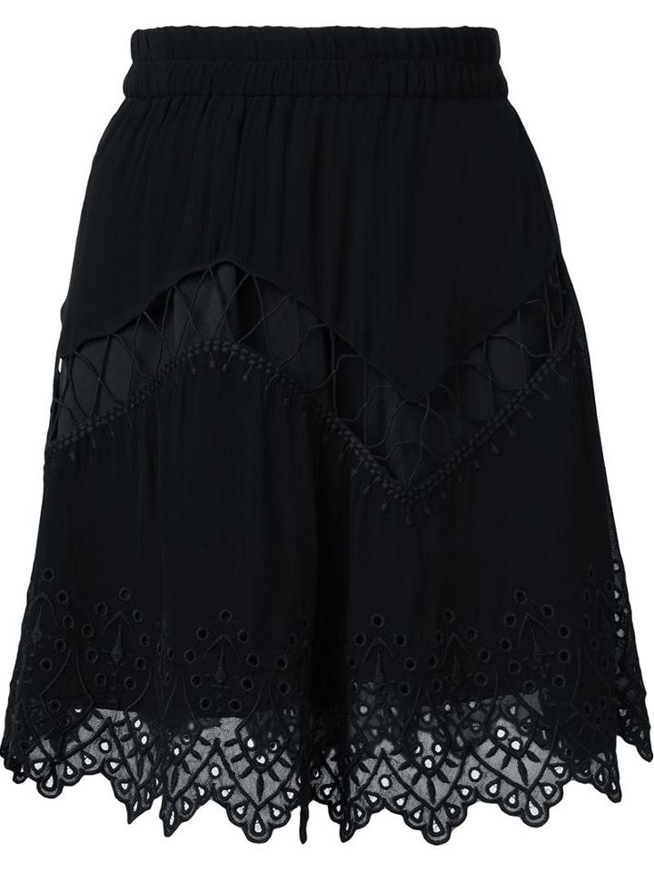 Iro Lace Hem Shorts
