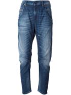 Diesel Fayza Boyfriend Jeans, Women's, Size: 29/32, Blue, Cotton/spandex/elastane