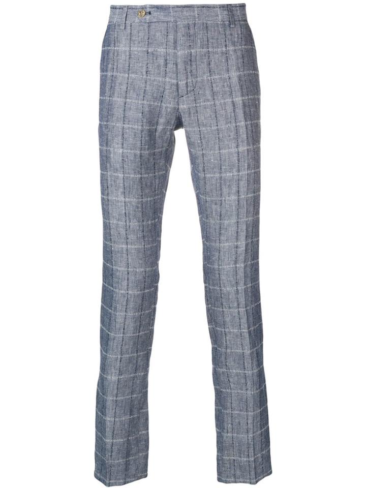 Entre Amis Smart Trousers - Blue