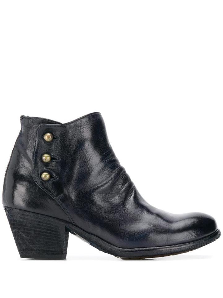 Officine Creative Giselle Ankle Boots - Blue