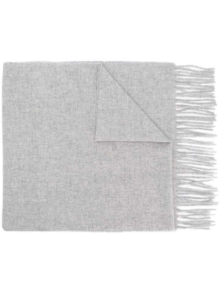 Acne Studios Embroidered Animals Scarf - Grey