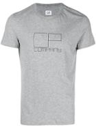 Cp Company Printed Logo T-shirt - Grey