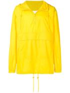 Calvin Klein Jeans Est. 1978 Logo Print Hooded Jacket - Yellow