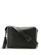 Sarah Chofakian Fiorde Shoulder Bag - Black