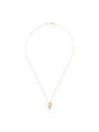 Anni Lu Shell Pendant Necklace - Gold