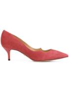 Paul Andrew Pointed Toe Pumps - Pink & Purple
