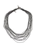 Fabiana Filippi Multi-strand Necklace - Grey