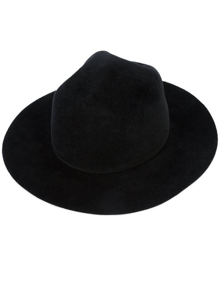 Yohji Yamamoto Crown Hat - Black