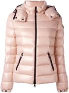 Moncler 'berre' Padded Jacket, Women's, Size: 0, Pink/purple, Polyamide/feather Down