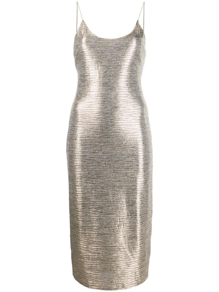 Alice+olivia Delora Dress - Gold