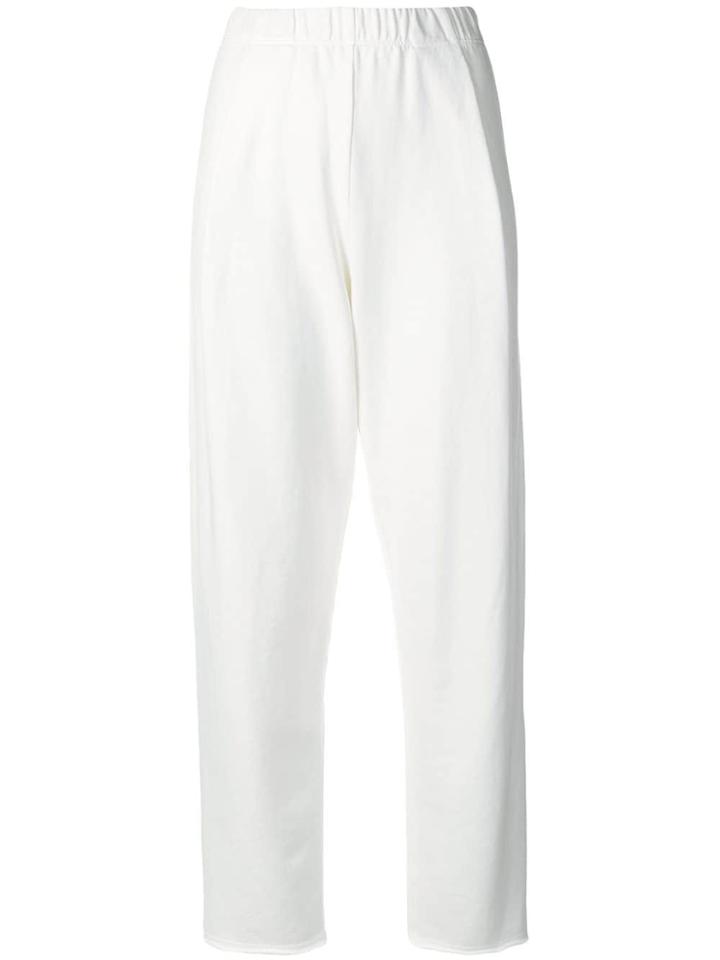 Raquel Allegra Cropped Pull-on Trousers - White