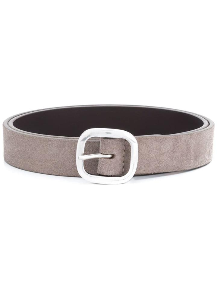 Orciani Buckled Belt - Neutrals