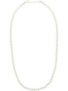 Saskia Diez Chain Choker Necklace - Silver
