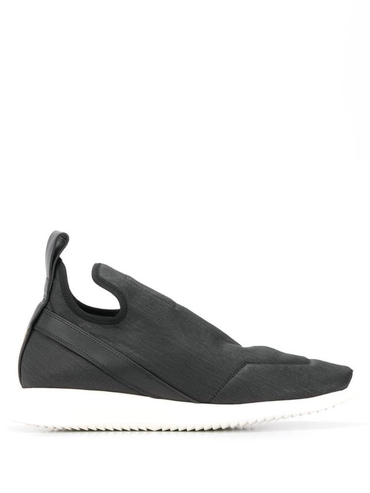 Rick Owens Drkshdw New Runner Slip-on Sneakers - Black
