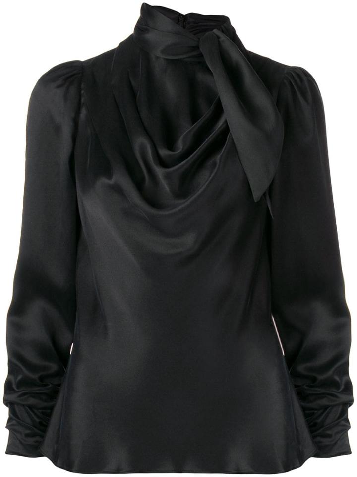 Zimmermann Scarf Bodice Top - Black