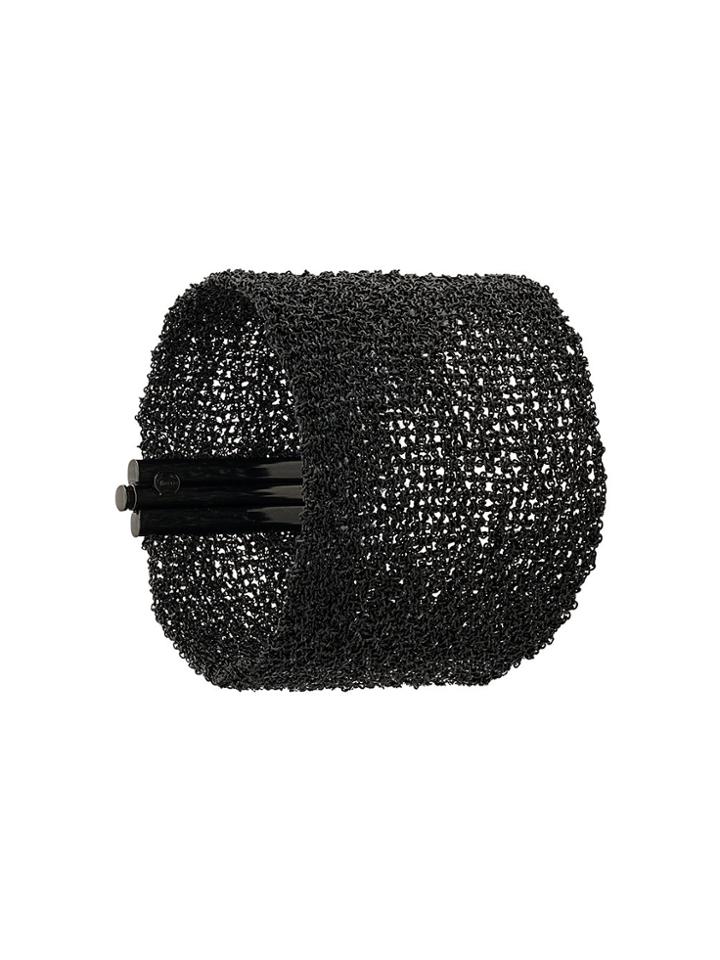 Christian Koban Woven Cuff - Black