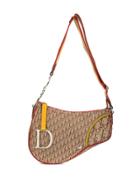 Christian Dior Pre-owned Rasta Saddle Bag - Brown