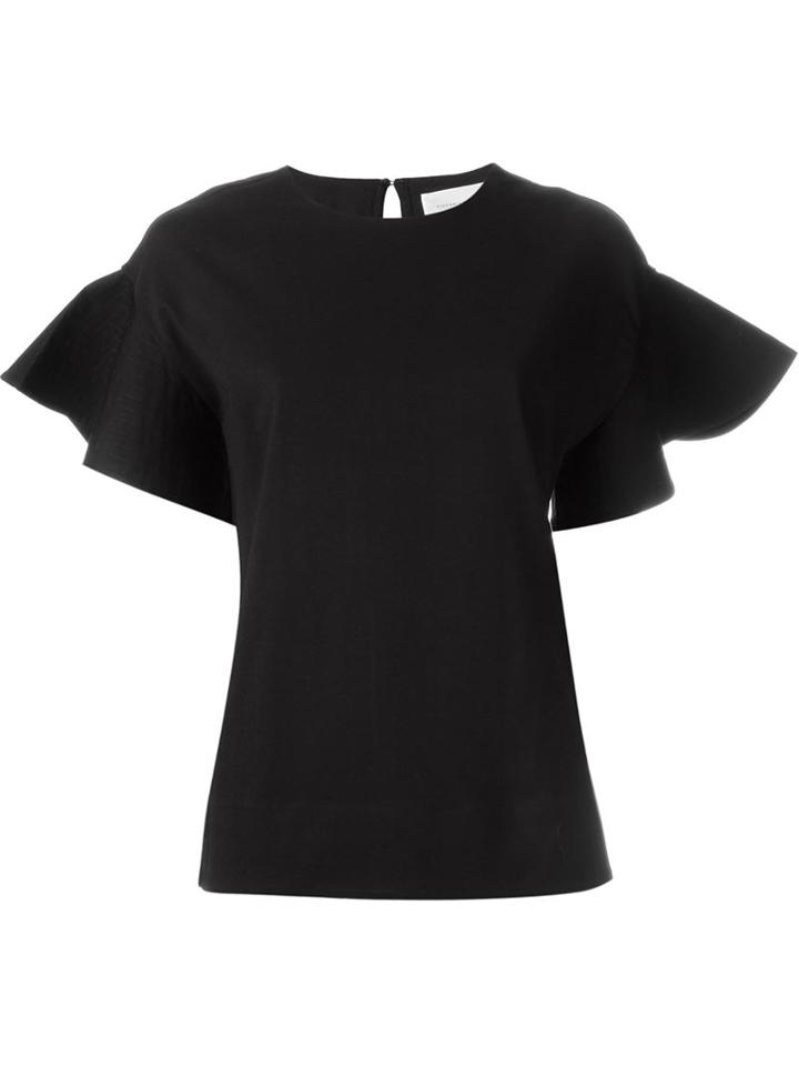 Victoria Victoria Beckham Flared Sleeve Blouse