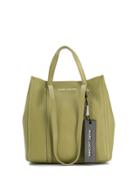 Marc Jacobs Pebbled Leather Tote Bag - Green