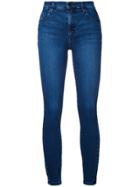 Nobody Denim Cult Skinny Ankle Seamed - Blue