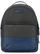 Emporio Armani Colour-block Backpack - Grey