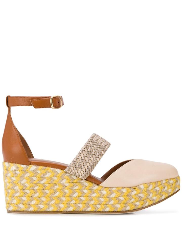 Malone Souliers Wedge Sandal - Neutrals