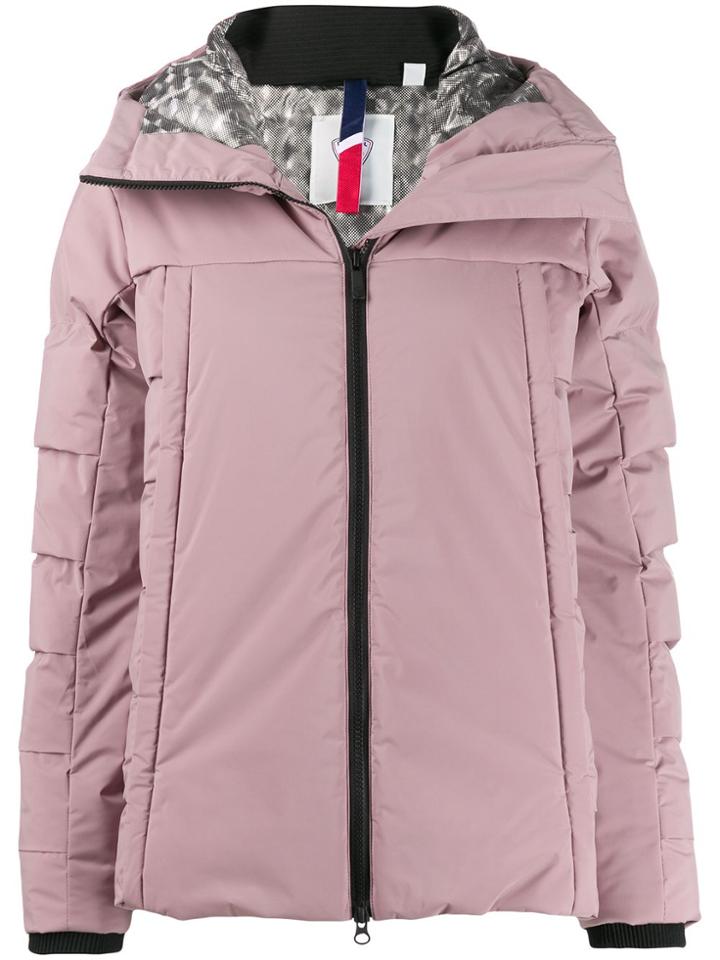 Rossignol Hooded Puffer Jacket - Pink