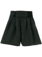 Dolce & Gabbana High Waisted Shorts - Black