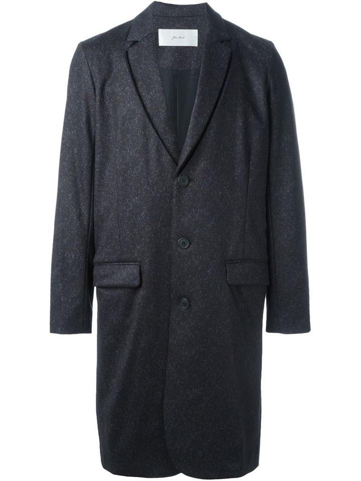 Julien David Single Breasted Midi Coat