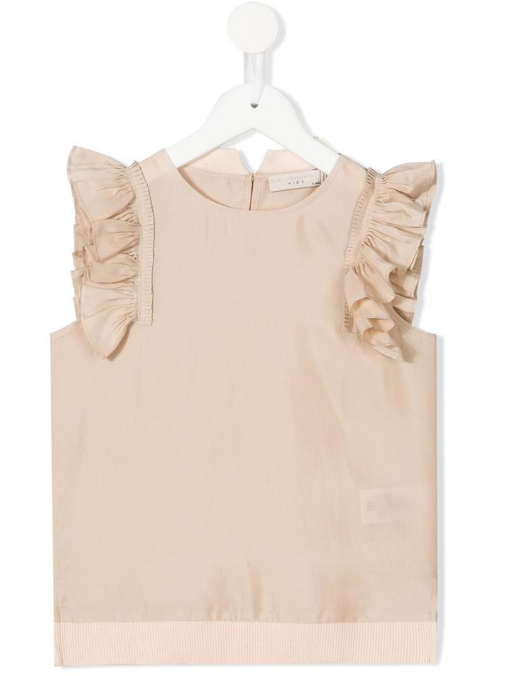 Stella Mccartney Kids Cornelius Top, Size: 10 Yrs, Nude/neutrals