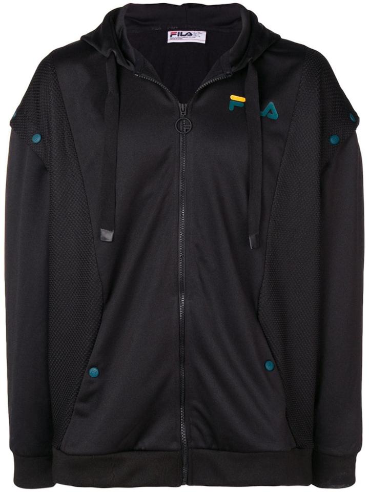 Fila Hooded Panel Jacket - Black