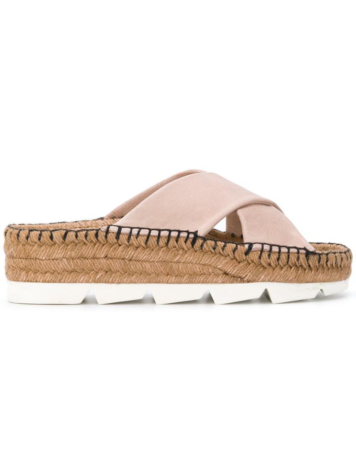 Jimmy Choo Danae Sandals - Pink & Purple