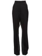 Ellery High Waisted Slim Trousers, Women's, Size: 8, Black, Wool