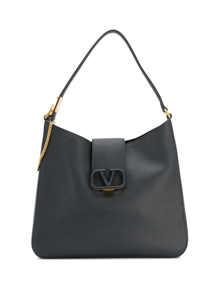 Valentino Valentino Garavani Vlogo Shoulder Bag - Black