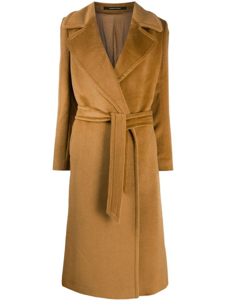 Tagliatore Molly Double Breasted Coat - Brown