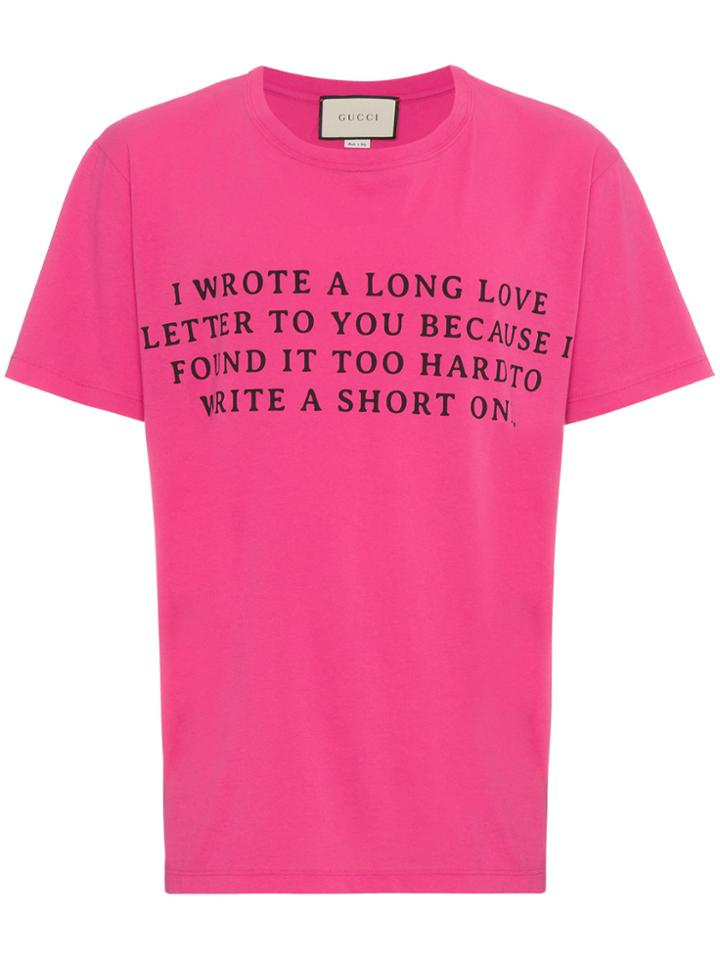 Gucci Gg Pink T-shirt - Pink & Purple
