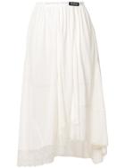 Balenciaga Lingerie Skirt - White