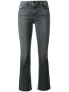 Frame Denim Le Mini Boot Jeans, Women's, Size: 26, Grey, Cotton/polyester/spandex/elastane