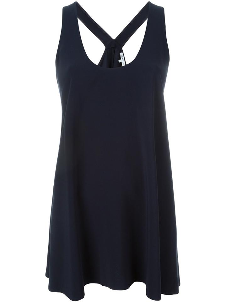 Helmut Lang Loose-fit Tank Top - Blue