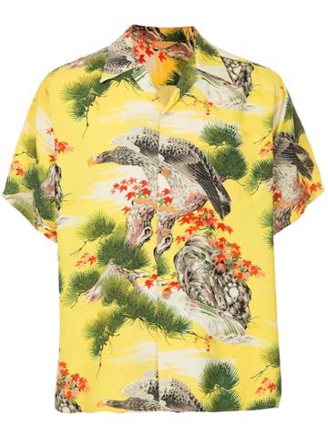 Fake Alpha Pre-owned 1950's Hawaiian Shirt - Yellow