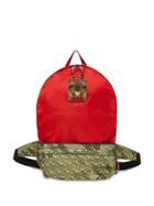 Burberry Monogram Print Panel Convertible Bum Bag - Green